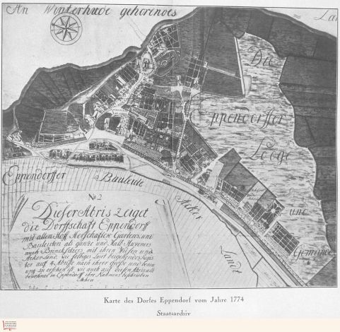 Eppendorf alte Karte